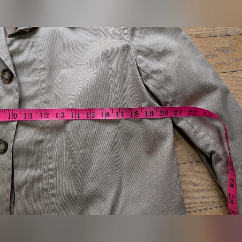 Men's Tan Trenchcoat (Lova) Small - Picture 5 of 6